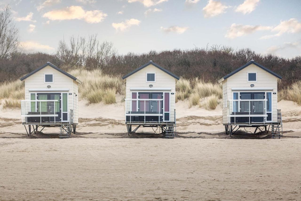 Strandbungalows Vrouwenpolder Exterior foto